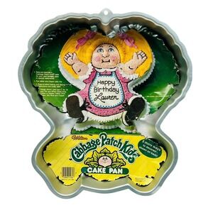 Vintage Wilton Cabbage Patch Kids CPK Cake Baking Pan With Insert 1984